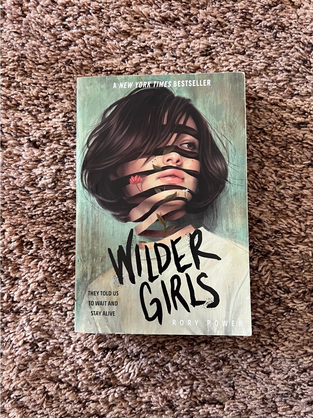 Wilder Girls by Rory Power - Teal Cover with Black Artwork